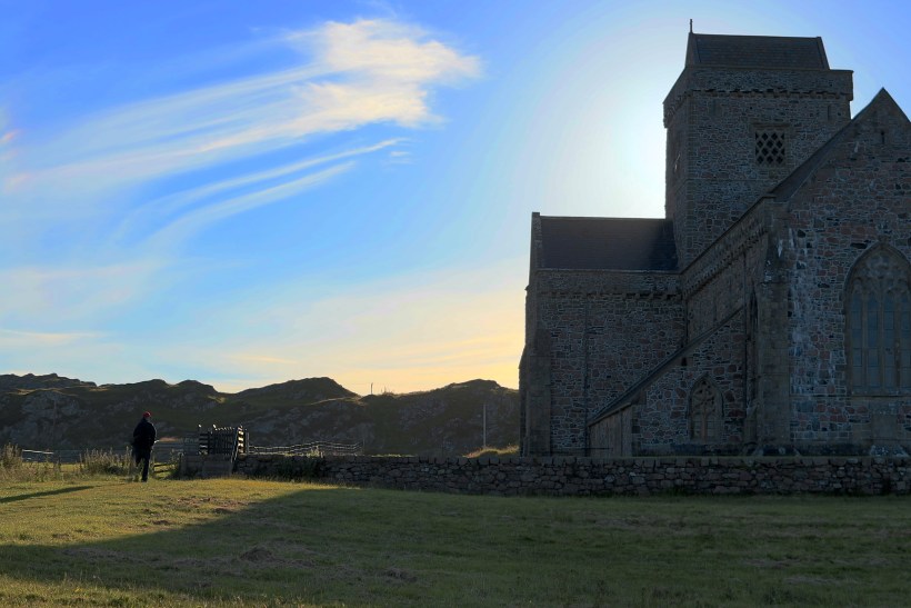 Bob at Abbey first day II