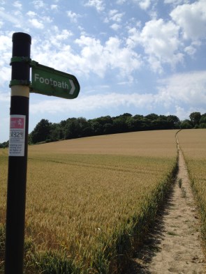Footpath outside Faversham